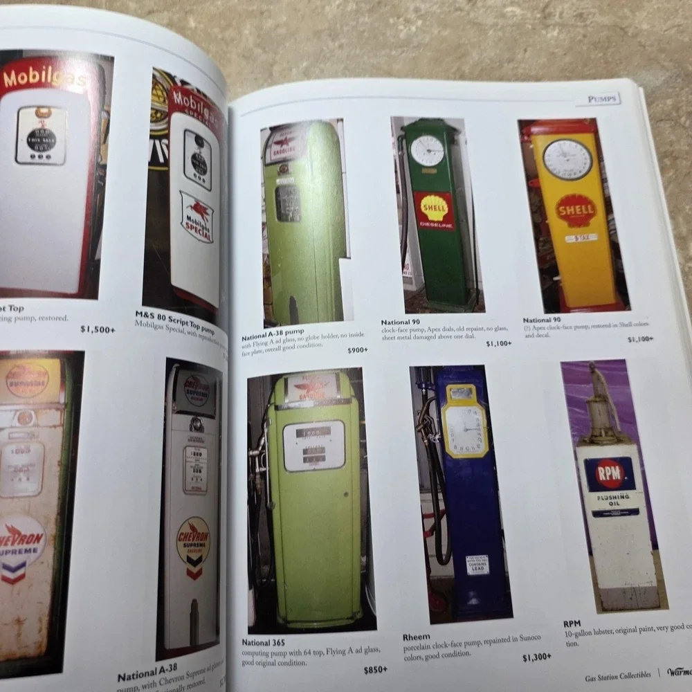 Warman's‎ Gas Station Collectibles ID And Price Guide Mark Moran PB Petroliana